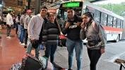 Gran afluencia de viajeros en la terminal de Tucumán durante el primer fin de semana largo del año